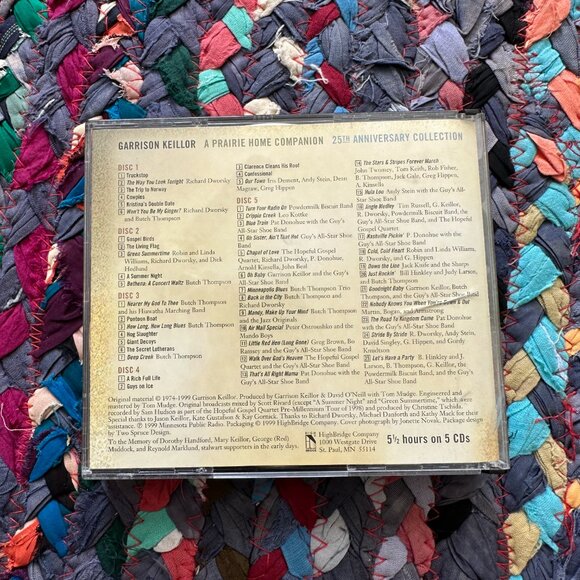 Garrison Keillor A Prairie Home Companion 25th Anniversary Collection 5 CD Set - Picture 2 of 15